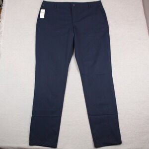 Mondetta Stretch Chino Pants Mens 38x34 Blue Polyester NEW